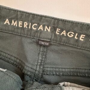 American Eagle Outfitters Women's Green Stretch Jeans
